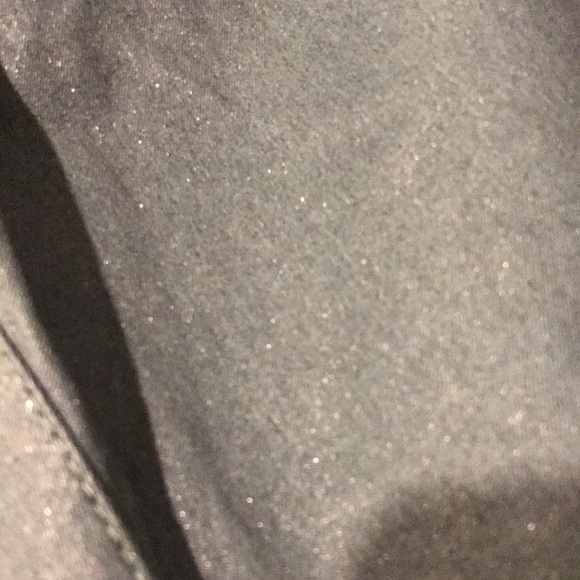 Lafayette 148 Pants Womens 16 Green Metallic Sheen Thompson Flat Front Jeans - Picture 8 of 9